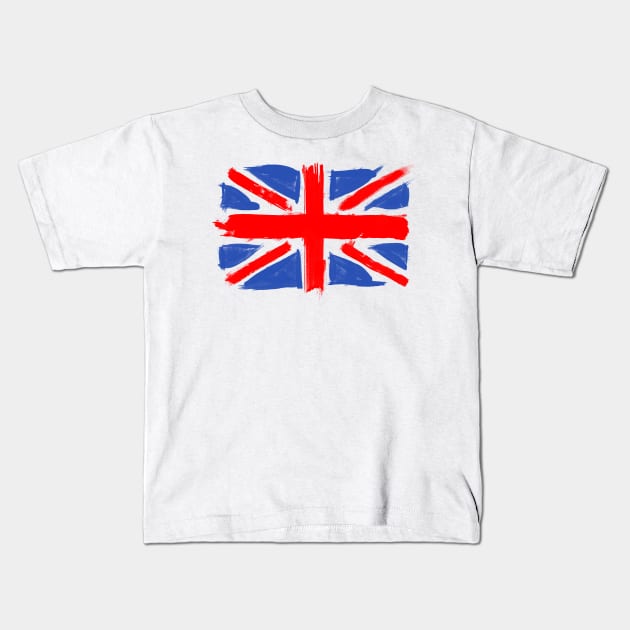 Good ol' Union Jack Kids T-Shirt by HilariousDelusions